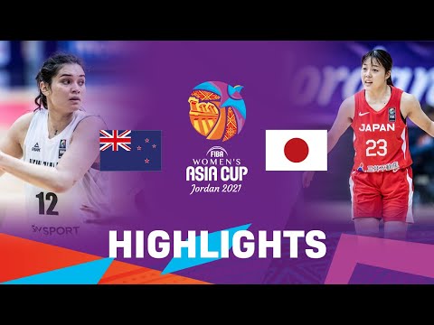 New Zealand vs Japan | FIBA Women's Asia Cup 2021