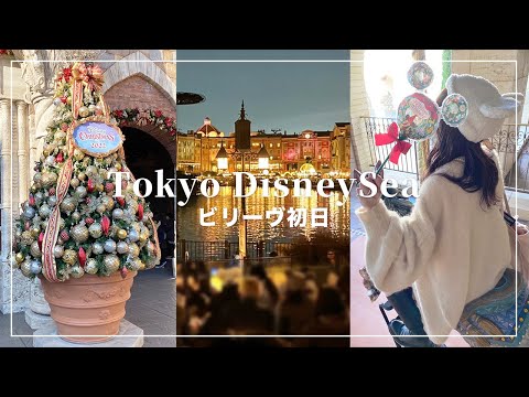 ビリーヴ初日 8時間地蔵した日🧎ディズニーシー🌋【Disney Vlog】