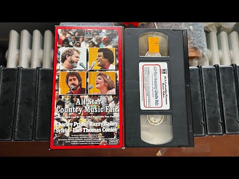 Opening And Closing To "All-Star Country Music Fair" 1983 (1984 Reprint) VHS (RCA/Columbia) (Rare)