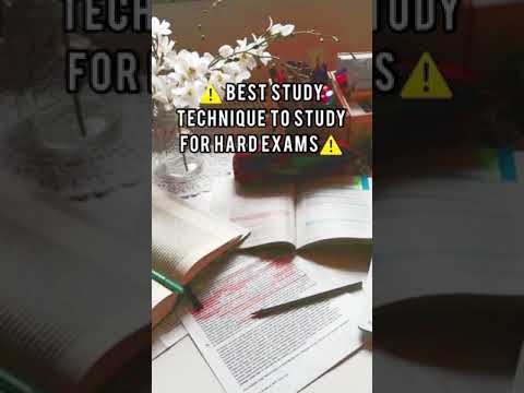 BEST STUDY TECHNIQUES |STUDY TIPS|#shorts