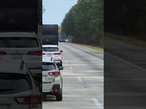 Highway patrol everywhere on 95. #cantparkthere #troopers #highwaypatrol #statetrooper #trucking