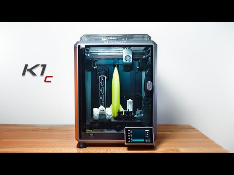 Creality K1C - CF 3D Printer - Unbox & Setup