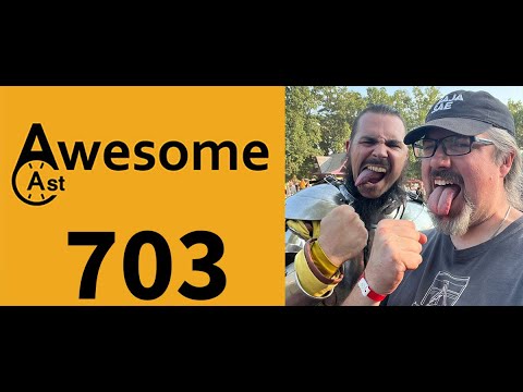 AwesomeCast 703: Pizza Dog and Jousting Knights