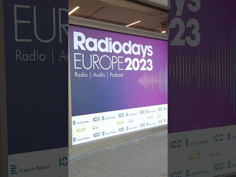 We went to Radiodays Europe! #radio #radiodays #prague #podcast #czechrepublic