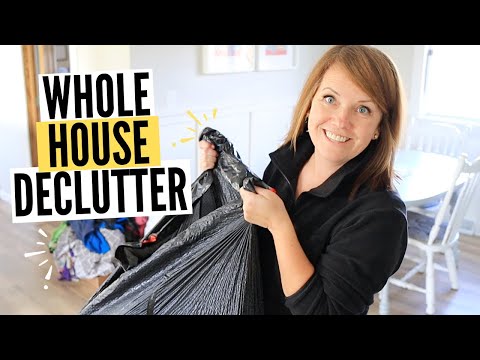 WHOLE House Declutter & Clean with Me!