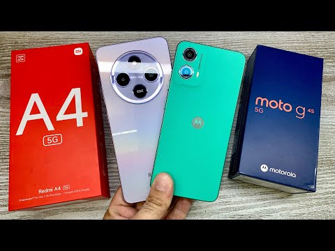 Redmi A4 5g vs Moto G45 5g - Best konsa ? | Gaming Processor 🎮| 8gb ram / 128gb storage | Rs 9000