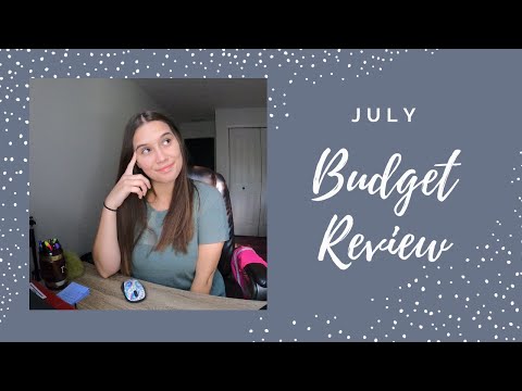 Budget Review | July | Real Numbers | Personal Finance