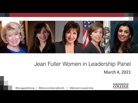 2nd Annual Jean Fuller Women in Leadership Panel