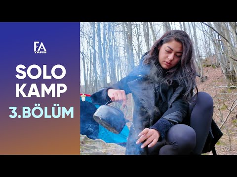 Solo Camp Episode 3📍Dipsiz Gol - Erikli Waterfall, Yalova #camping #adventure #nature 🏕️🌳🌲