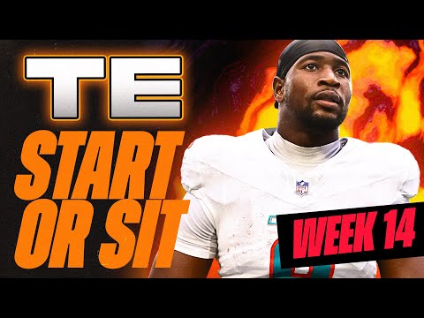 🔥 WEEK 14 TE MUST Start/Sit Analysis! 🚀 | 2024 Fantasy Football Advice