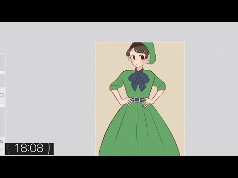 【ワンドロ配信】創作女の子を描く。