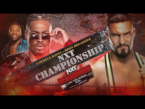 WWE NXT Battleground 2023 Full And Official Match Card HD