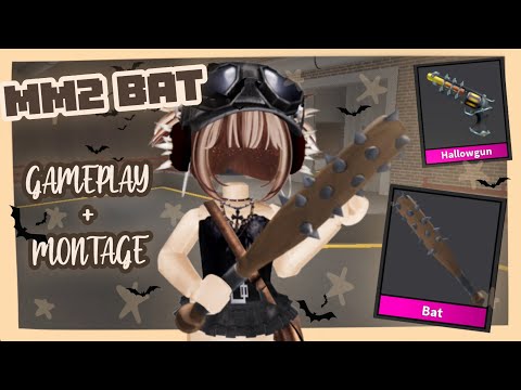 MM2 BUT I MATCH MY WEAPONS PT2! * MURDER MYSTERY 2 BAT MONTAGE * (montage #3)