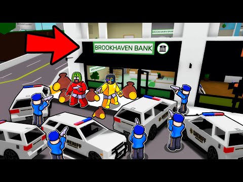 ROBBING The BANK In Brookhaven