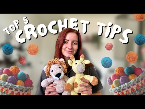 Top 5 Crochet tips to become a better crocheter 🧶🙌🏼