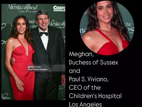 MEGHAN  THE DUCHESS OF SUSSEX SURPRISE APPEARENCE AT LA CHILDREN'S HOSPITAL