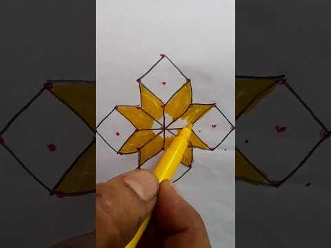 chinna chinna kolam.  Rangoli design #shorts kolam #easy rangoli #rangoli