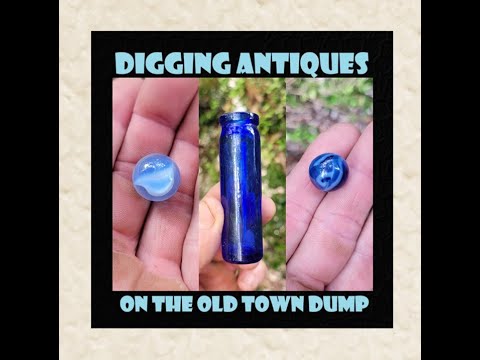 Town Dump Archaeology - Antiques - Bottle Digging - Marbles - Toys - Treasure Hunting Ohio - Glass -