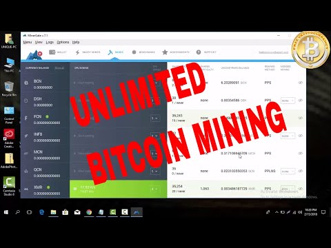 BITCOIN MINING 2018 || MINERGATE CPU & GPU MINING 2018