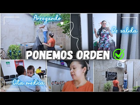 ✅️ MAS ORDEN EN EL PATIO ✔️ PUSIMOS EL POLISOMBRA  ☂️ ALMUERZO Y  DÍA DE CLASES📚  CITA MEDICA ✅️