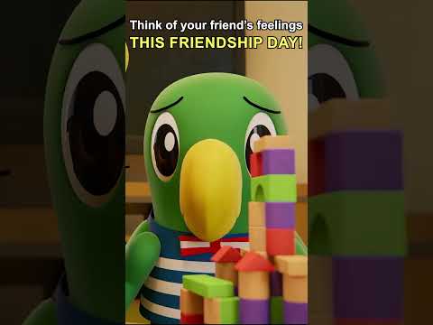 ❤️ Think of your friend's feelings🥺 #shimajiro #shorts #toddlers #nurseryrhymes #friends #friendship