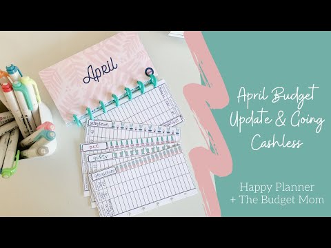 April Budget Update - Unemployment and Cashless Envelopes // The Budget Mom