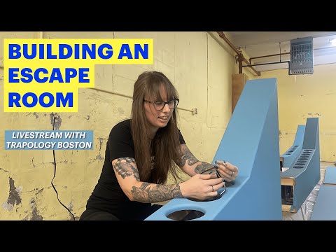 Building an Escape Room | Building Stuff with NOVA Livestream with Trapology Boston