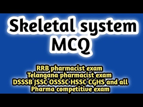 skeletal system MCQ#hapmcq#rrbpharmacistmcq#telanganapharmacistmcq#jssc#dsssb#cghs#esic#itbp#ssb