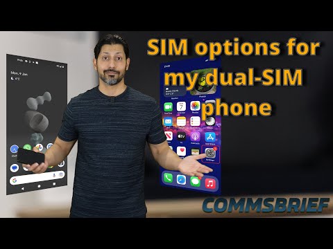 Do I put physical SIMs or eSIM in my dual SIM phone?