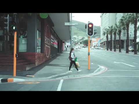 Woman Walks on Sidewalk | Copyright Free Video Footage