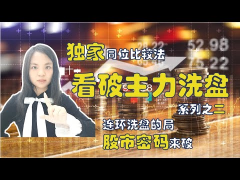 看破主力洗盘（二）|洗盘结束标志|连环式洗盘|股市密码|买点