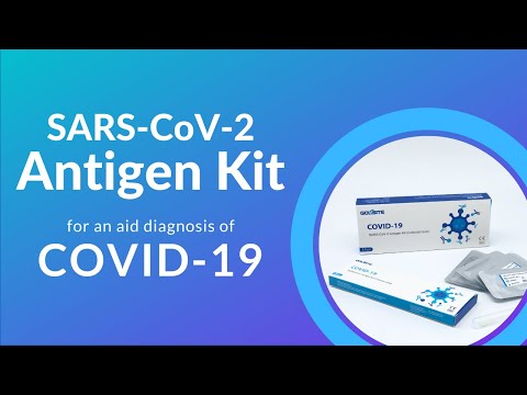 Goldsite COVID-19 series SARS-CoV-2 Antigen Kit Operation Video