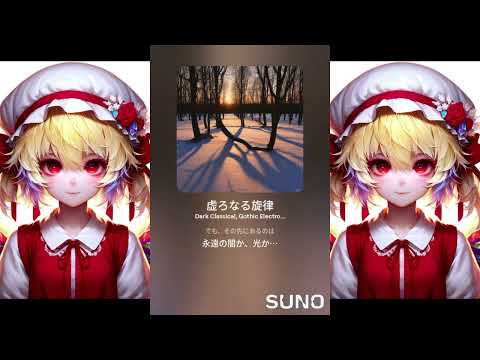 【オリジナル曲】フランドール・スカーレットのテーマ曲をAIで作ってみた #フラン #フランドールスカーレット #東方project #音楽生成ai #chatgpt #sunoai #toho