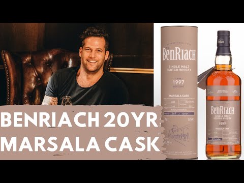 Benriach 1997 Marsala Cask 20 Year Old Cask Strength Single Malt Scotch Whisky TASTING REVIEW