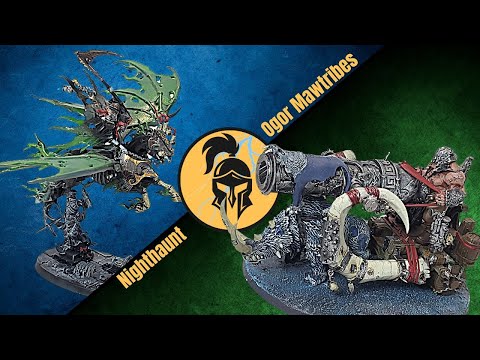 Age of Sigmar Battle Report: Nighthaunt/NEW Katakros RoR vs Ogor Mawtribes!! Ghosts vs Gutbusters!!