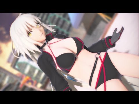 【Fate/MMD】 ストリーミングハート 【水着ジャンヌ〔オルタ〕】