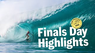 Vans Pipe Masters 2024: Finals Day Headlines