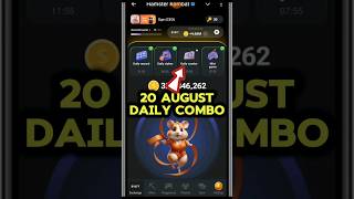 Hamster Kombat Daily Combo 20 August Today