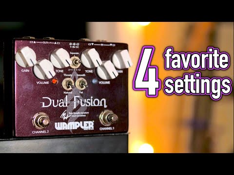 How I Use the Wampler Dual Fusion / double overdrive