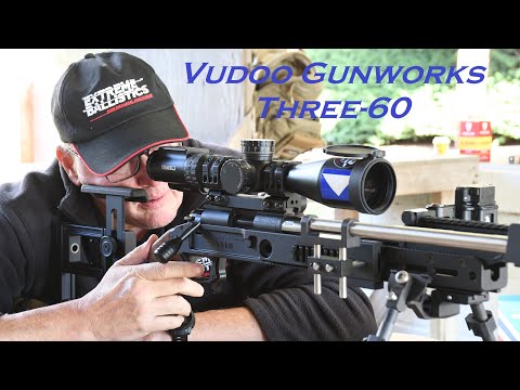 Vudoo Gunworks Three 60, 22 LR long range precision rimfire rifle