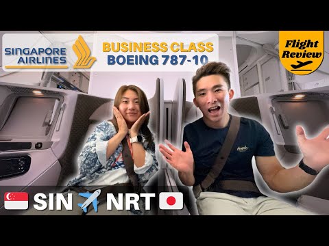 Singapore Airlines Business Class from SIN to NRT | SilverKris Lounge Access