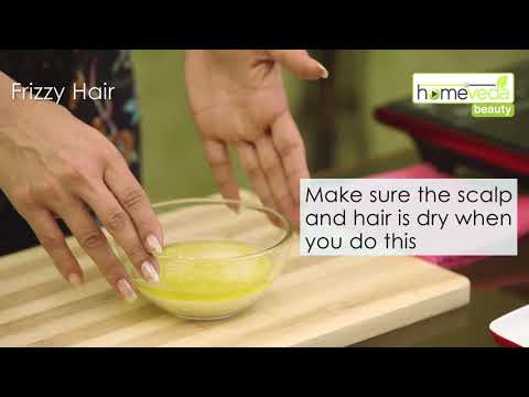 Treat Frizzy Hair With Yogurt| DIY Hair Care - Homeveda