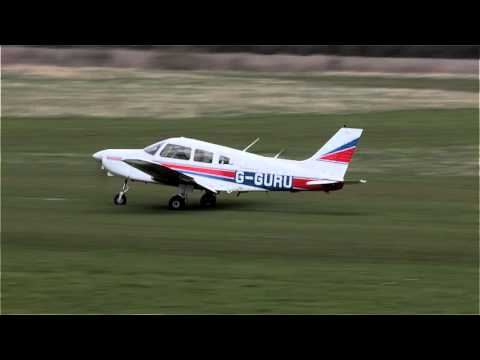 Saturday 09April 2016 at Barton - G-GURU second attempt at take off successful!