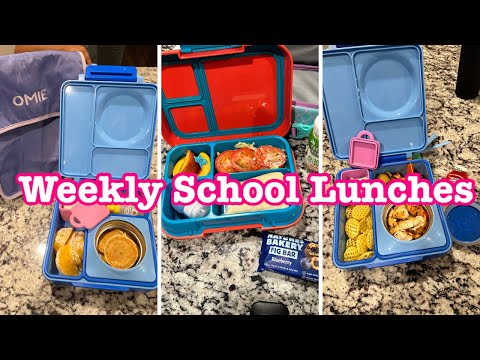 NEW School Lunches 2023 / Bento Lunch Ideas / School Lunch Ideas / Lunchbox Ideas