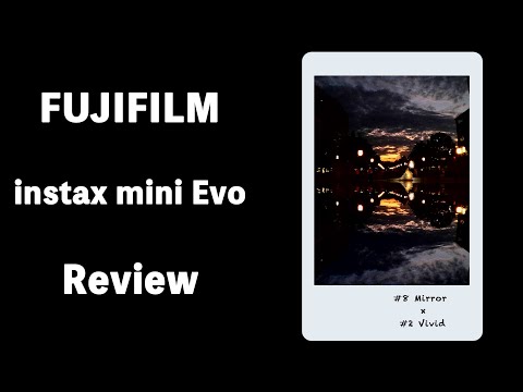 FUJIFILM instax mini Evo カメラレビュー