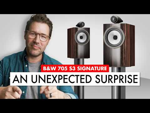 Bowers and Wilkins BEST SPEAKER for LESS? 705 S3 Signature Review