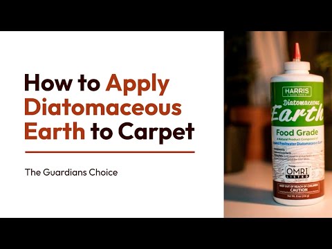 How to Apply Diatomaceous Earth to Carpet | 11 Easy Steps | The Guardians Choice