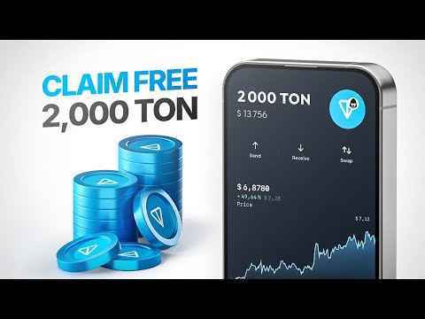 How to Get 2000 TON for Free in 2024 | Step-by-Step Guide to Claiming TON Coins