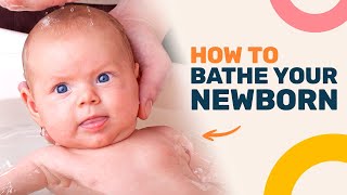 Complete Guide to Bathing a Newborn Baby (Step-By-Step)