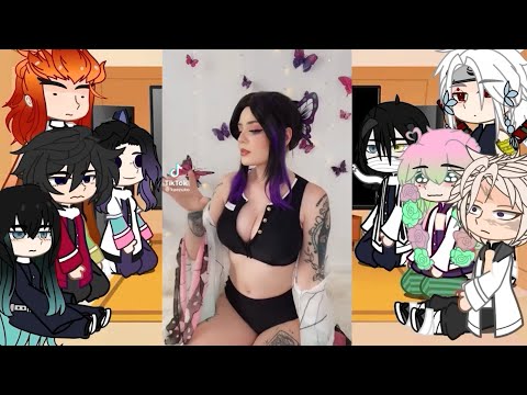 👑 Hashiras React To TikToks (meme) + Random Things || Part 5 || Demon Slayer Spoilers !!! 🥀🥀